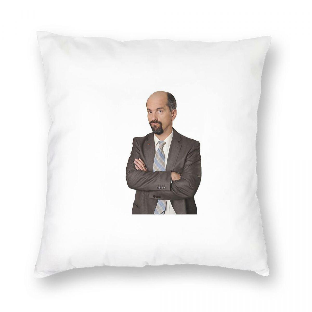 

Stromberg Seriously Without Saying Square Pillowcase Polyester Linen Velvet Printed Zip Decor Car Cushion Cover 12x12Inch