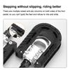 Non-Slip Folding Bike Pedals Aluminum Alloy Construction for Electric Bikes and Mountain Bicycles