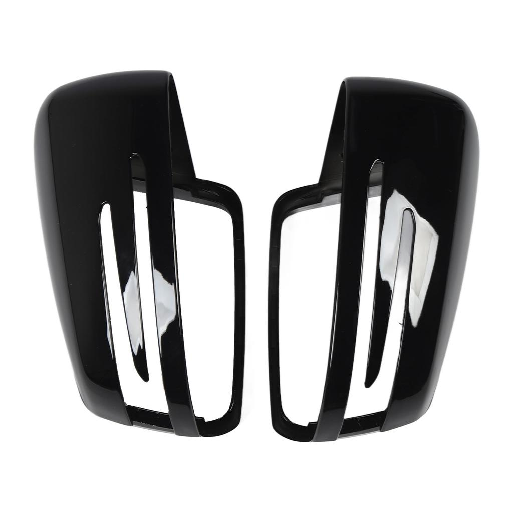 Rearview Mirror Cover A2128100964 Wing Mirror Cap Replacement For Benz S‑Class W221 C‑Class W204 CLS C218 E‑Class W212