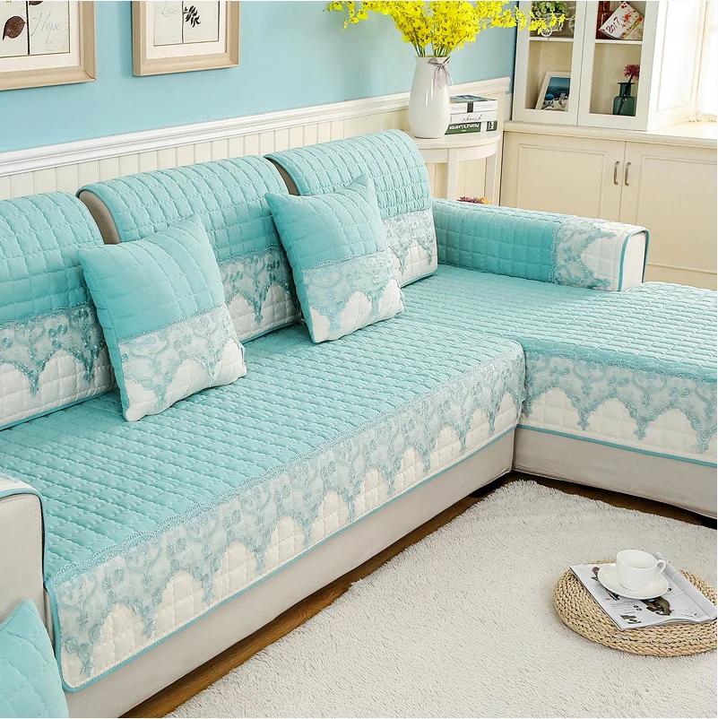 Plaid Non-slip Sofa Cover Protector Chaise Four Season Universal Stretch Corner Sofa Cushion Towel 1/2/3/4-seater  Cojines