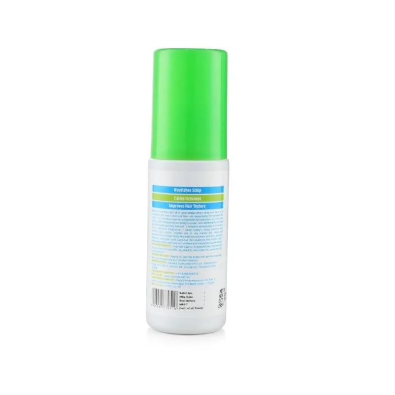 Mamaearth Nourishing Baby Hair Oil For Soft Hair Growth 100ml | Gentle Scalp Oil With Almond & Avocado For Babies