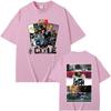 Unisex Women Clothing Hip Hop Fashion Oversized Tshirts Rapper J Cole Music Cover Graphic T Shirt The Fall Off Album Print Tshirt