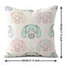 Chibi Hatsune Miku Anime Throw Pillow, Digital Print Decorative Cushion Accent Pillow, Includes Pillow Core For Sofa Bedroom Car