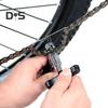 Bike Chain Tool Road Mountain Bike Chain Rivet Remover Breaker Kit Bicycle Chain Removal Installation Tool for 5/6/7/8/9/10 Speed Chain Link