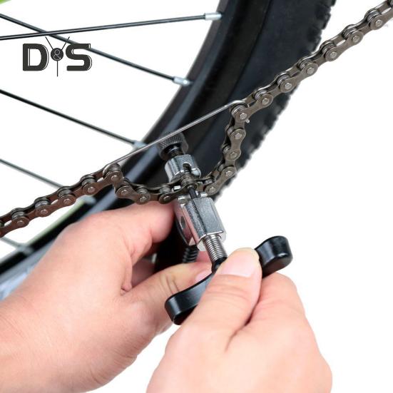 Bike Chain Tool Road Mountain Bike Chain Rivet Remover Breaker Kit Bicycle Chain Removal Installation Tool for 5/6/7/8/9/10 Speed Chain Link
