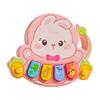 Early Education Piano With 0-3 Year Safe Design ABS Material Multisensory Music Modes Hand Eye Coordination Training Tool