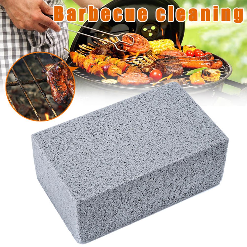 

BBQ Grill Cleaning Brush Brick Block Barbecue Cleaning Stone Pumice Brick for Barbecue Rack Cleaner Kitchen BBQ Tools spain