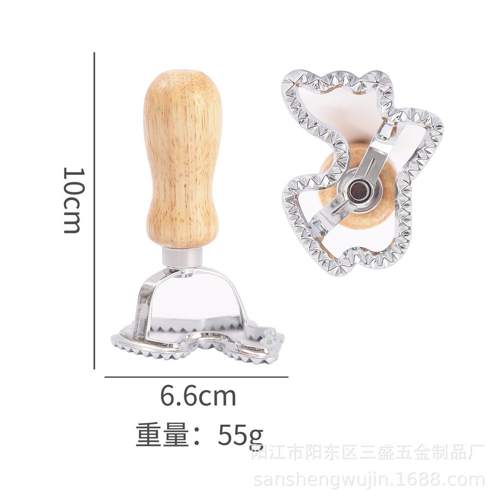 Home Ravioli Cutter Set Pasta Press Kitchen Attachment Kit Ravioli Maker Mold Tool Ravioli Stamp Set Pastry Wheel Set cake mold