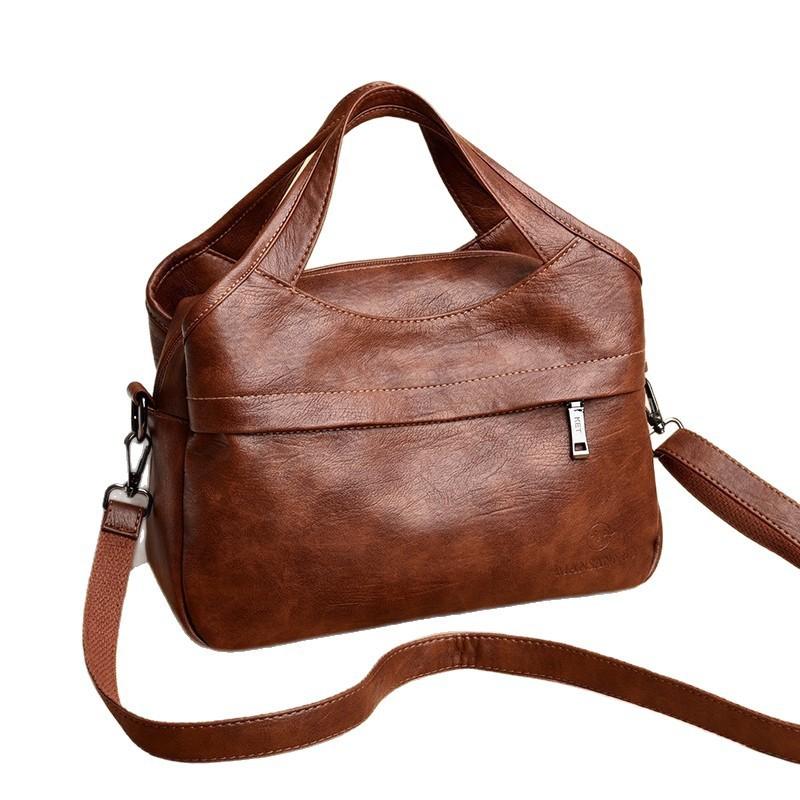 Crossbody Large-capacity Bag for Fashionable Commuting Single-shoulder Mom's Stylish Handbag