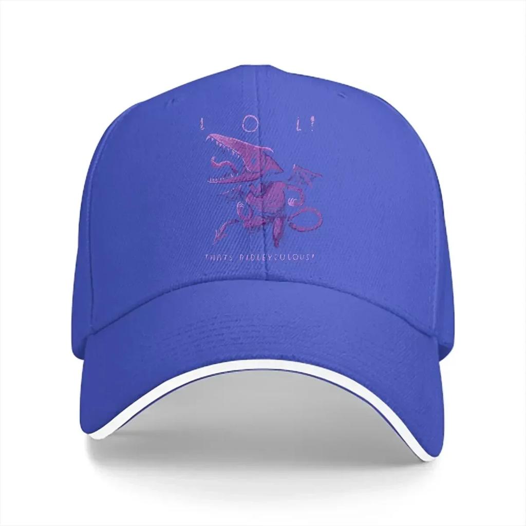 Pure Color Dad Hats Ridleyculous Womens Hat Sun Visor Baseball Caps Super Metroid Peaked Cap