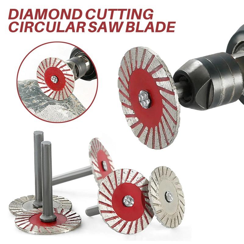 40mm Stone Carving Blade Engraving Diamond Saw Blades Dry Cutting Disc Grinding Wheel 6mm Shank for Stone Ceramic Porcelain Tile