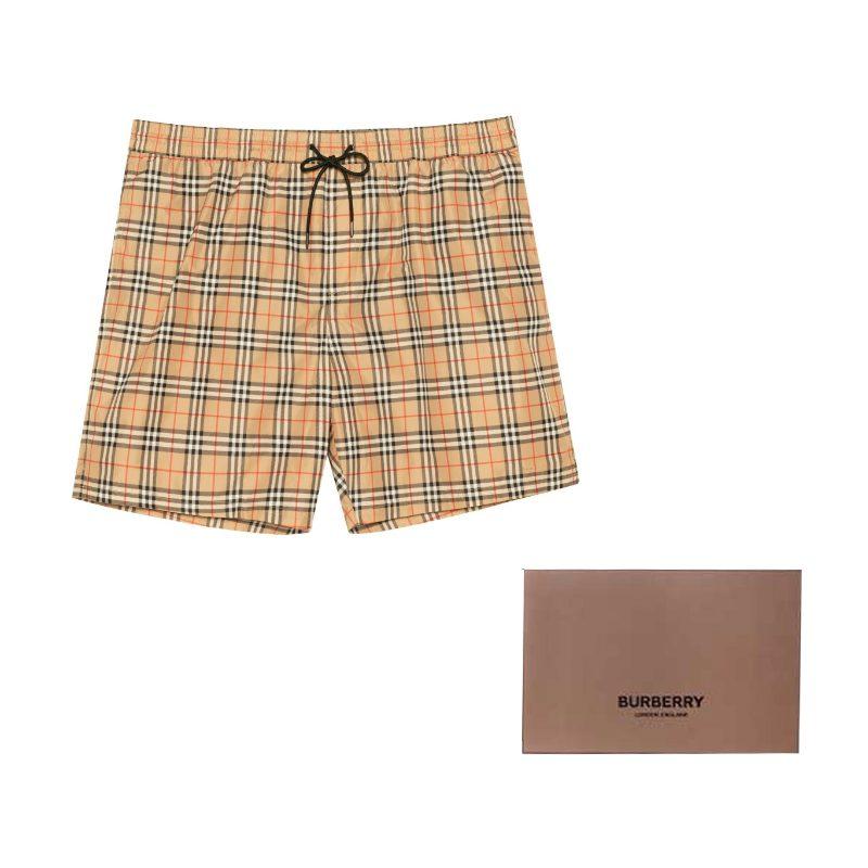 Burberry SS23 Casual Shorts Men's Camel 80172951