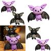 Dark Bat Doll Plush Toy Soft And Comfortable Halloween Decoration Gift