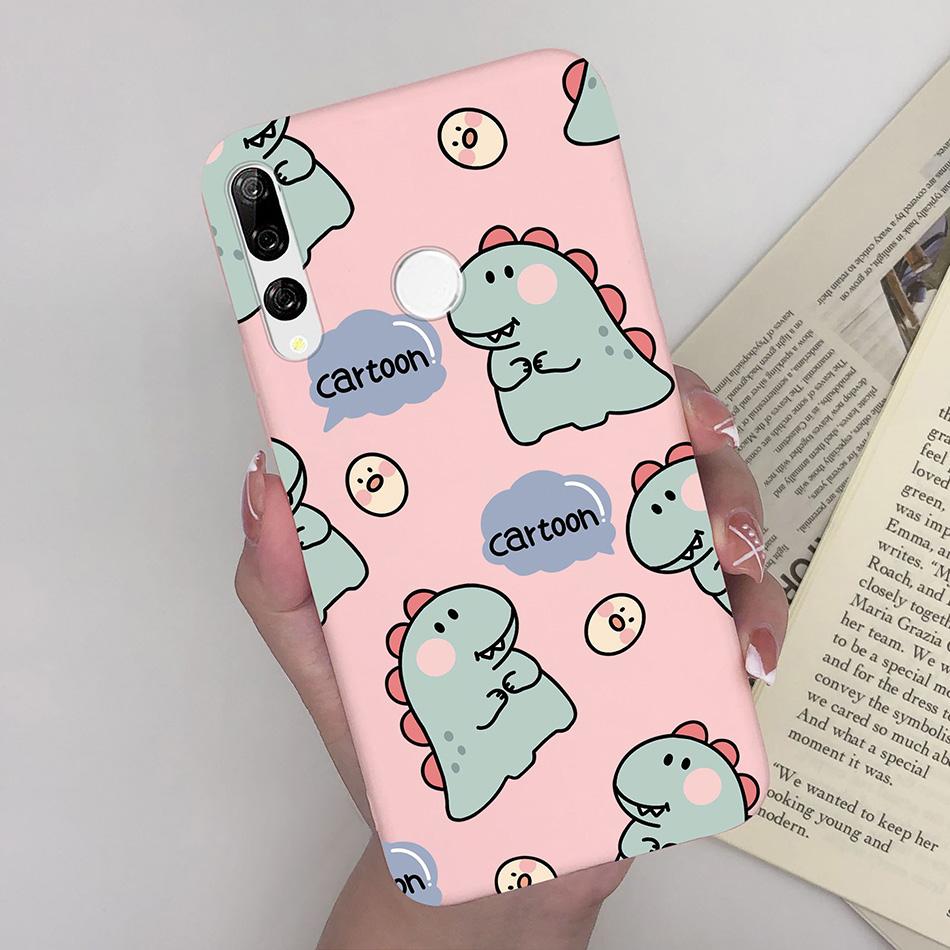 6.59" For Cover Huawei P Smart Z Case Huawei Y9 Prime 2019 STK-LX1 Shockproof Cases Silicone TPU Cute Printed Pattern Back Cover