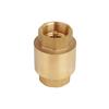 Brass Spring Loaded Check Valves Heavy Duty Internal Thread Design Vertical Mounting Suitable For Industrial Pipe System