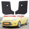 1771888 1771885 Car Left Right Side Skirt End Cap Cover Trim for Ford Fiesta MK7 Side Skirt Cover Black Replacement Accessories