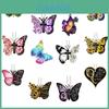 Butterfly Series Acrylic Car Interior Accessories Christmas Tree Decorations Keychain Accessories