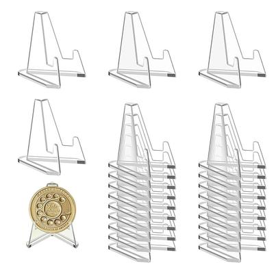 Replacement Arcylic Card Display Stand Transparent Durable Graded Card Display Universal Display Easels