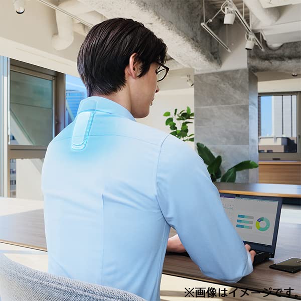Sony REON POCKET 4 Wearable Neck Cooler/Heating Device with Automatic Cooling, Warm/Cold Function, Lightweight, and Compatible with Mobile Battery