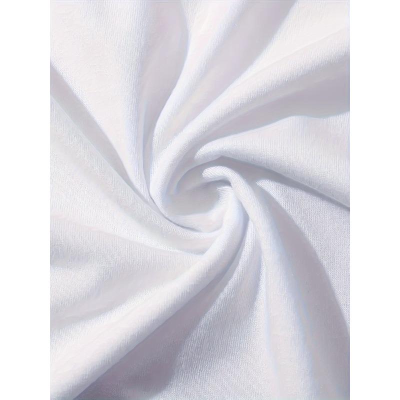 Plus Size Womens Paris Print Tee Eiffel Tower Floral Bicycle Design Round Neck Short Sleeve Stretchy Breathable Nontransparent Machine Washable Spring