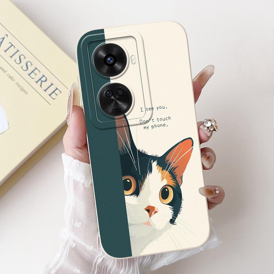 Für Huawei Nova 11 SE Hülle Süßer Hase Kaktus Cartoon Weiches Flüssigsilikon Stoßfeste Abdeckung Für Huawei Nova 12 SE BNE-LX1 Capa