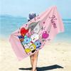 Personalized Monster Truck Adventure Beach Towel Microfiber Beach Towel Thin Absorbent for Beach Swimming Yoga Bath Sports. 091083