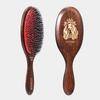 Donmo Cushion Wooden Round Hair Brush AT- PWRB