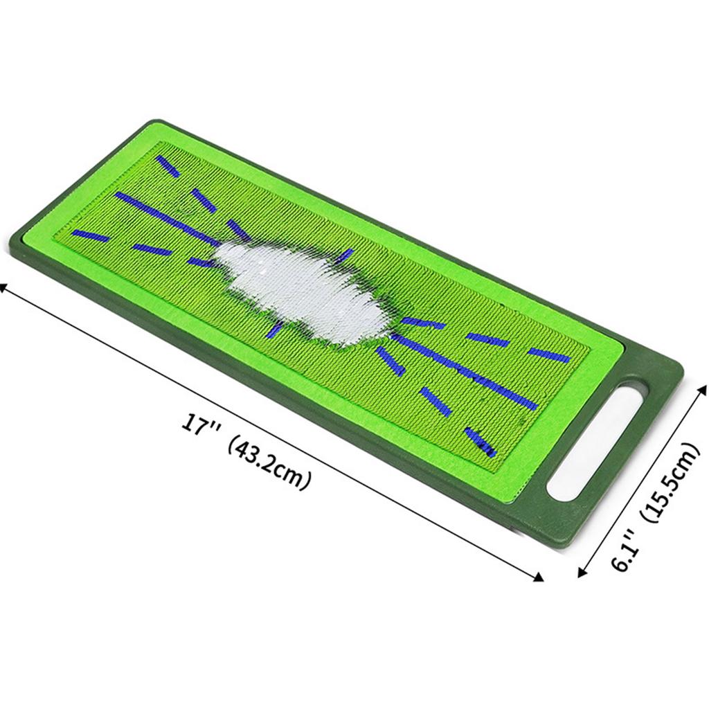 Golf Practice Mat Golf Hitting Postures Practice Swing Mat Golf Training Mat For Swing Detection Batting Golf Impact Mat