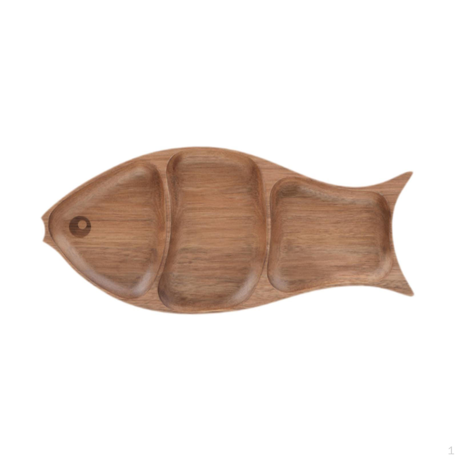 

Elegant Wooden Serving Tray for Appetizers And Desserts коричневый