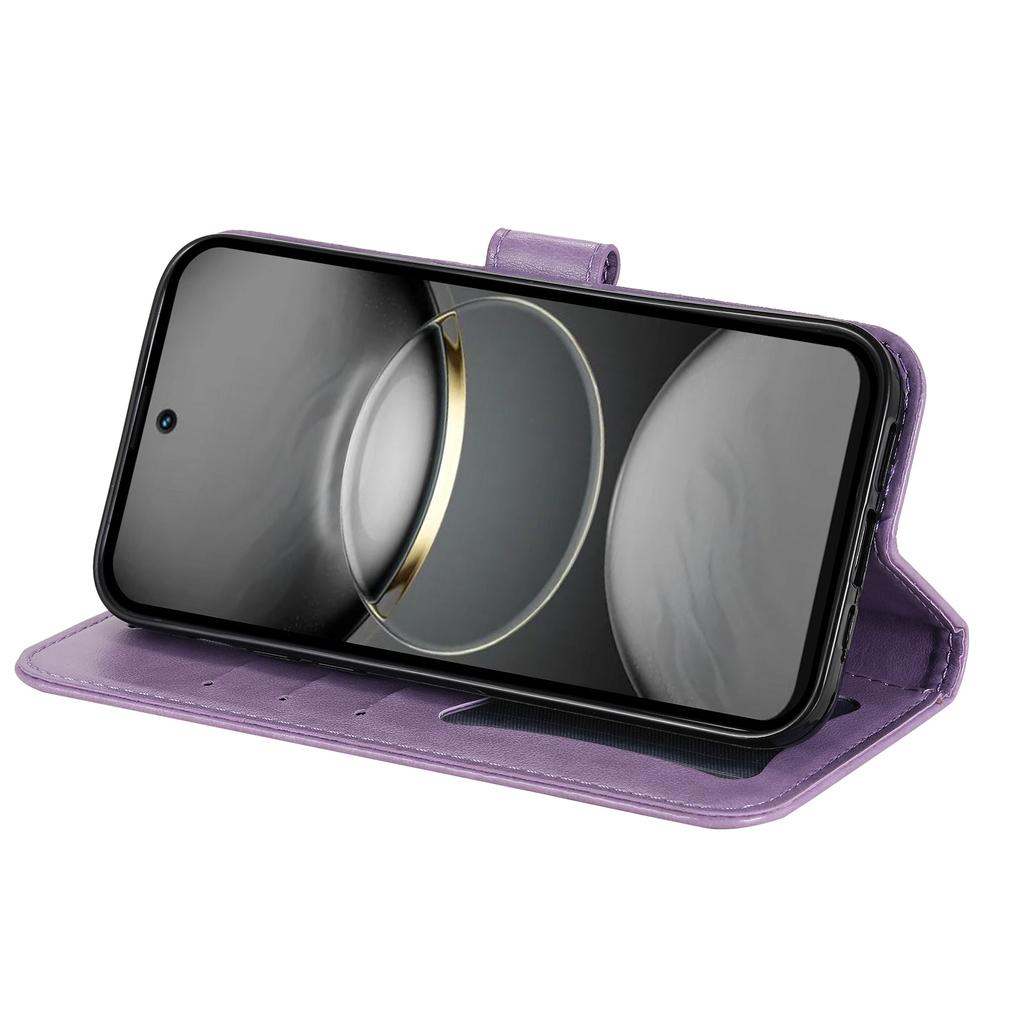 For TECNO Spark 30 Pro 4G Case Floral Pattern PU Leather Wallet Stand Phone Cover