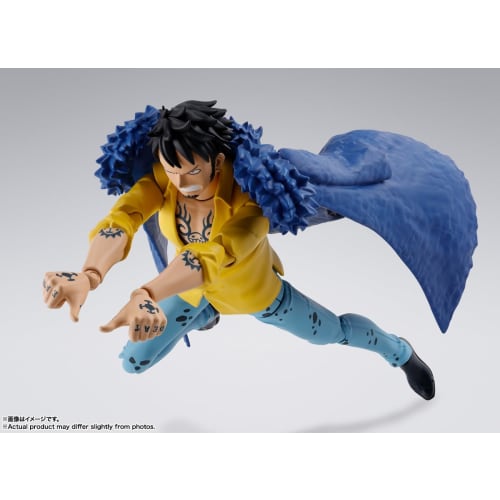 TAMASHII NATIONS S.H.Figuarts ONE PIECE Trafalgar Law -The Battle of Onigashima- Approx. 160mm PVC & ABS Painted Movable Figure