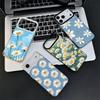 Daisy Flowers Aesthetics Shockproof Phone Case for iPhone 17 Air 16 16E 15 Pro Max 14 Plus 13 Mini 12 Back Cover Anti Fall Funda