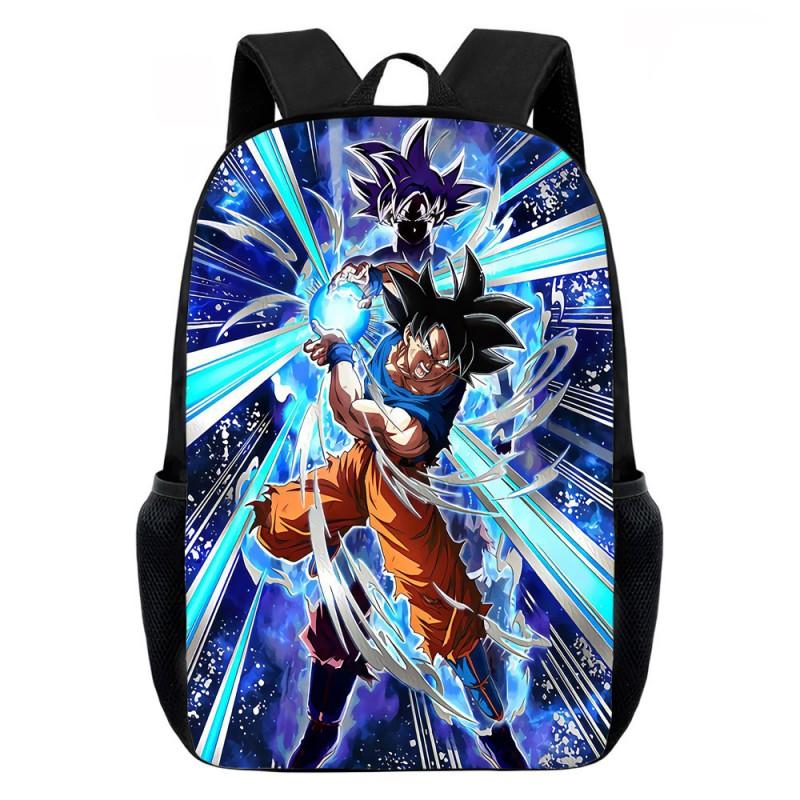 Dragon Ball Super Printed Kids School Backpack Elementary Students Lightweight Ergonomic Design