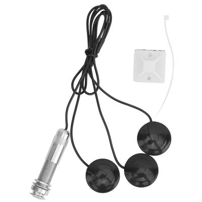 Gitarre Piezo Tonabnehmer Endknopf Schallwandler für Akustikgitarre Violine Ukulele Mandoline