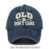 Vintage Distressed Cap Breathable Embroidered Hat Creative Gift Unisex Hat
