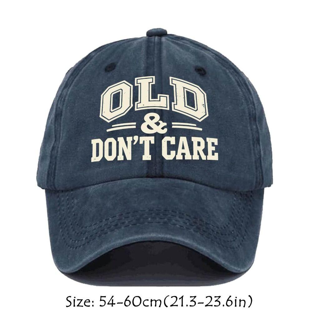 Vintage Distressed Cap Breathable Embroidered Hat Creative Gift Unisex Hat