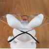 Creative Cartoon Rabbit Glasses Stand Resin Crafts Multifunctional Pen Stand Desktop Glasses Holder Shop Glasses Display Stand