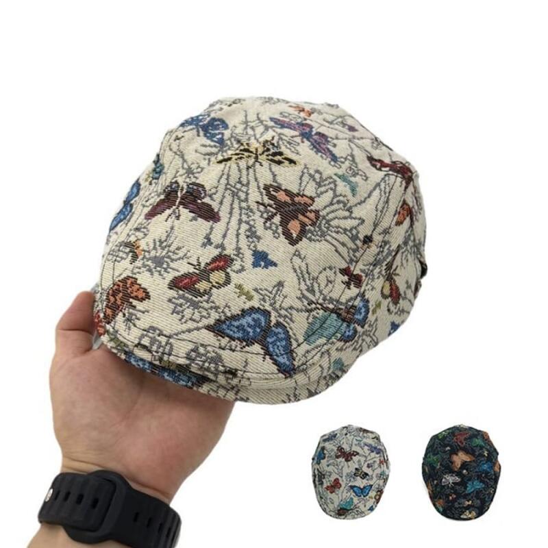 1 x Vintage Hunting Cap (choose one color) black