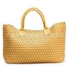 Neue gewebte Tragetasche große Tasche modische High-End-Handtasche Stern mit der gleichen trendigen Handtasche gewebte Tasche