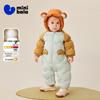 Mini Balabala Baby Hooded Down Snowsuit
