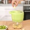 Rechargeable Electric Garlic Chopper Wireless Handheld Garlic Crusher Mini Meat Grinder  Apartments