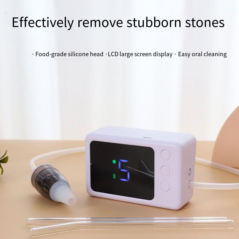3 Suction Nozzles Tonsil Stone Remover Tool Electric Baby Nasal Aspirator  Reduce Bad Breath