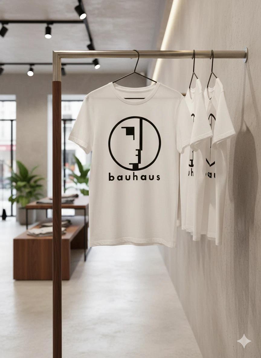 Unisex Adult Casual Music Bauhaus Logo Minimalist Post Pk Band Grap... XXXXL