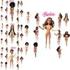 Arical Doll Toy 11.5 Inch 4d Brown African Jointed Doll 30cm Height Plastic Material Static Display