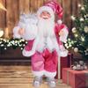 Cute Xmas Tree Ornament 12 Inches Santa Claus Doll Santa Claus Decorations  New Year's Supplies