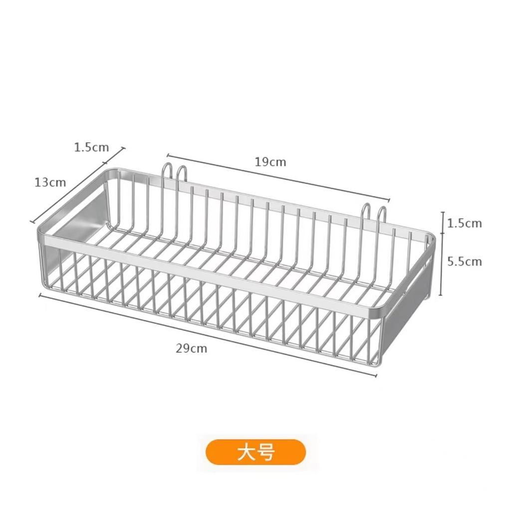 Hanging Cutlery Holder Drainer Spoon Fork Chopsticks Storage Basket Rack Kitchen Accessories 304 Stainless Steel Tool Organizer