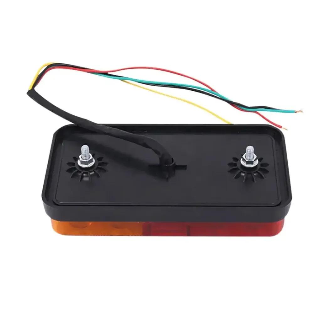 2Pcs 12V/24V/12-80V LED Truck Tail Lamp Taillight Turn Signal Indicator Stop Lamp Rear Brake Light For Car Truck Trailer Ca Y4P9