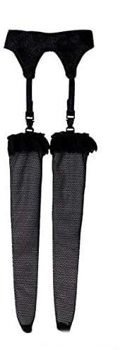 Pureneemo 1/6 Scale PNM 2-Way Garterbelt Stockings Black (for Dolls)