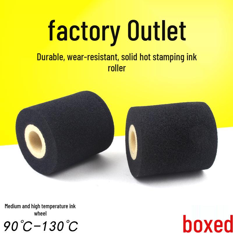 

Кодувальна машина Гаряче тиснення Фарбовий ролик 35x40/36x40 для дати Подушка для упаковки Ink Roller 36*32mm (1 piece)