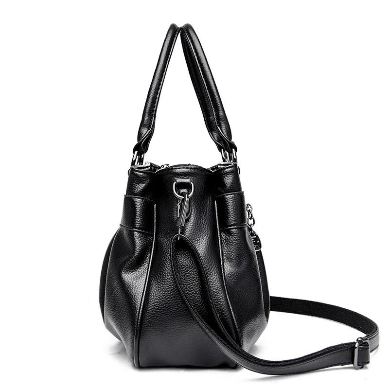 Weiße Luxus-Handtaschen Damentaschen Designer-Umhängetaschen für Damen 2023 Neue Leder-Schultertasche Damen Lässige große Einkaufstasche Sac